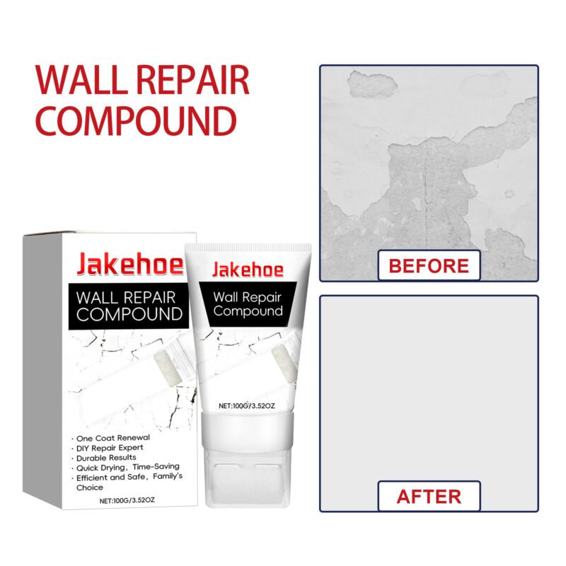 Household Wall Repair Compound: Waterproof, Mildew-Resistant Crack & Nail Eye Filler - Image 2