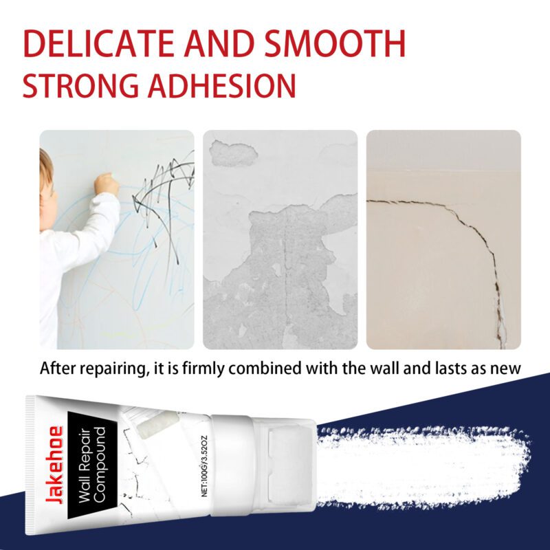 Household Wall Repair Compound: Waterproof, Mildew-Resistant Crack & Nail Eye Filler - Image 4