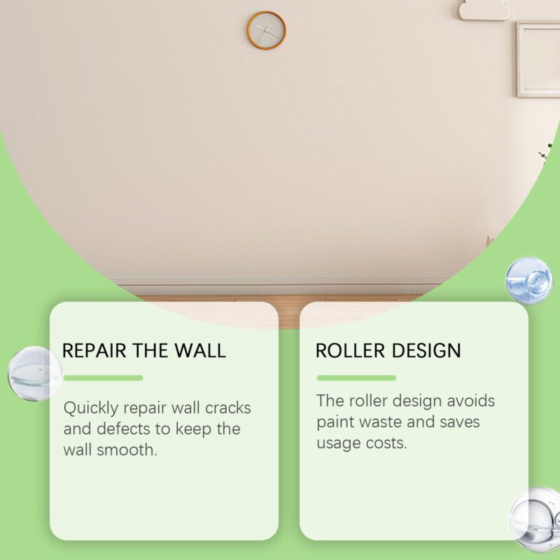 Household Wall Repair Paint: Long-Lasting Crack Cover, Multi-Purpose Surface Safe - Image 4