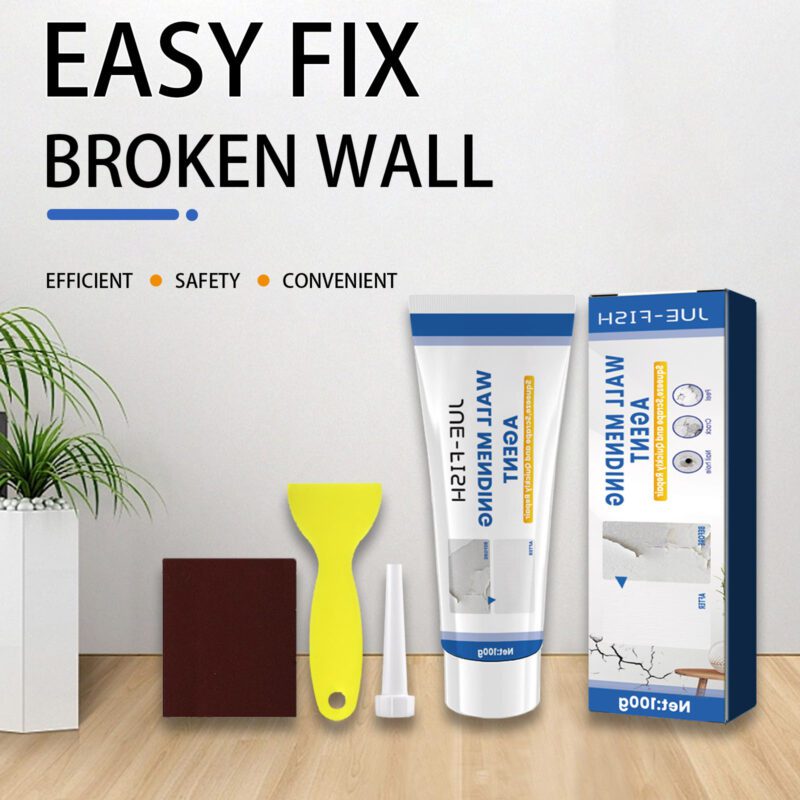 Household Wall Repair Paste: Mildew Stain Cover, Crack Filler - Long-Lasting, Surface-Safe - Image 2