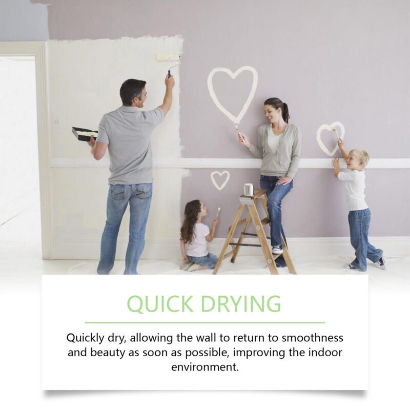 Household Wall Repair Plaster: Fix Cracks, Holes, Dents – Long-Lasting, Surface-Safe - Image 4