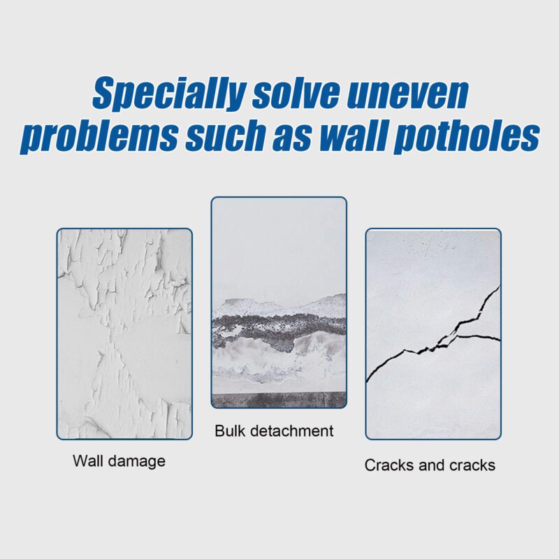 Household Wall Repair Roller Brush: Multi-Purpose, Long-Lasting Crack & Graffiti Cover (White) - Image 4