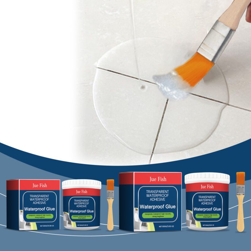 Household Waterproof Adhesive: Leak Repair Glue for Bathroom Tiles, Long-Lasting Seal (100g)