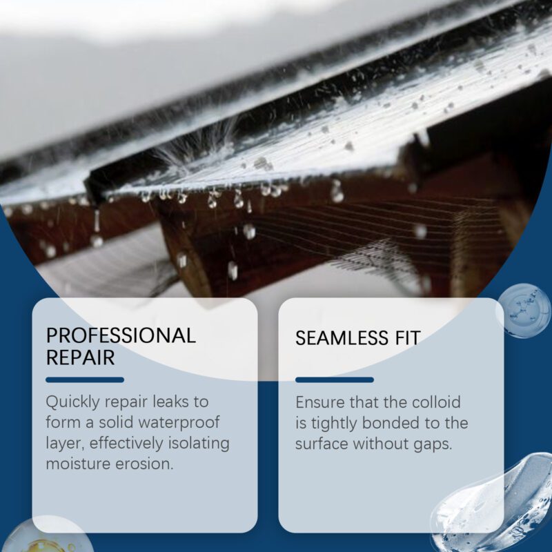 Household Waterproof Adhesive: Leak Repair Glue for Bathroom Tiles, Long-Lasting Seal (100g) - Image 2