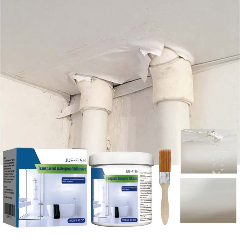 Household Waterproof Adhesive: Multi-Purpose Leak Proof Sealant for Bathroom, Kitchen (Long-Lasting, Surface-Safe) - Image 2