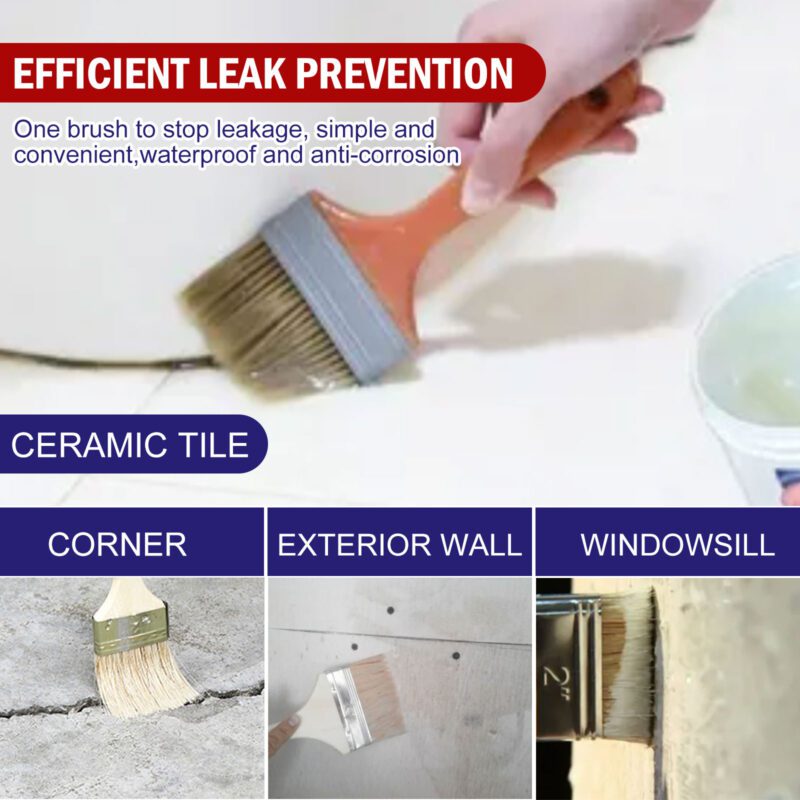 Household Waterproof Glue: Multi-Purpose Leak Repair, Surface-Safe, Long-Lasting - Image 3