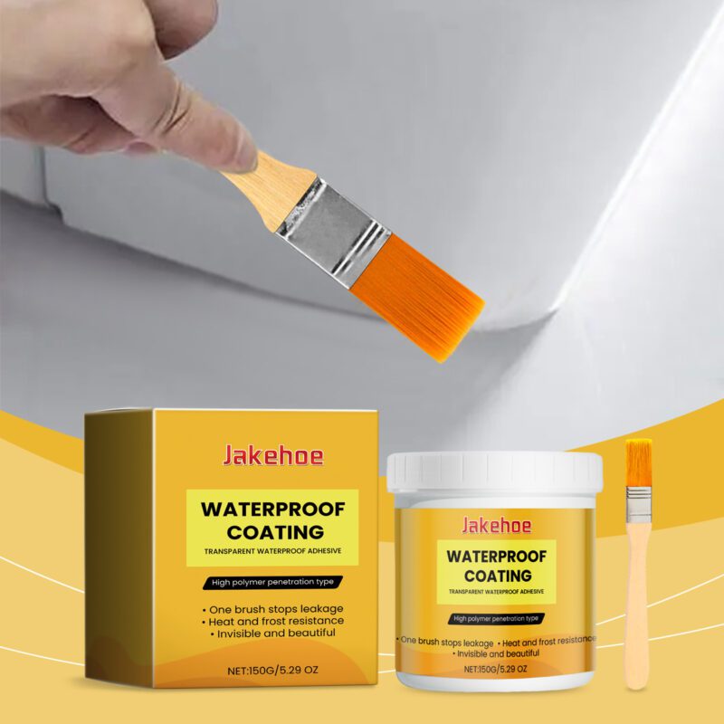 Household Waterproof Glue: Tile Leak Repair, Long-Lasting Transparent Sealant - Image 2