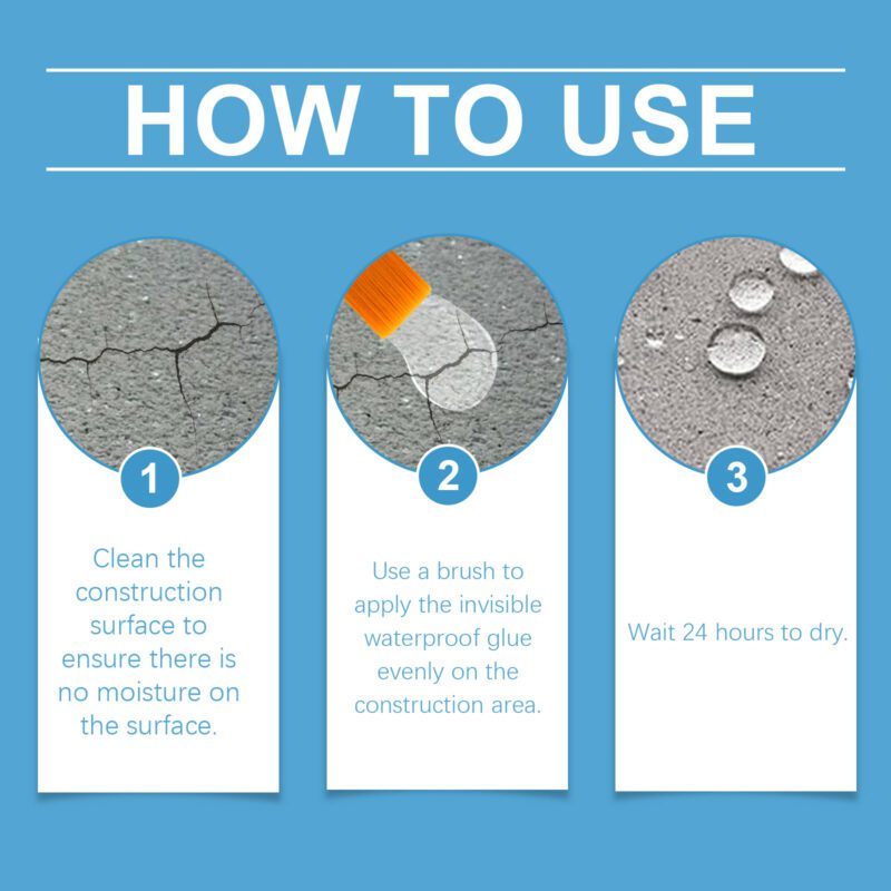 Household Waterproof Sealant: Invisible, Leakproof & Long-Lasting (Multi-Purpose) - Image 6