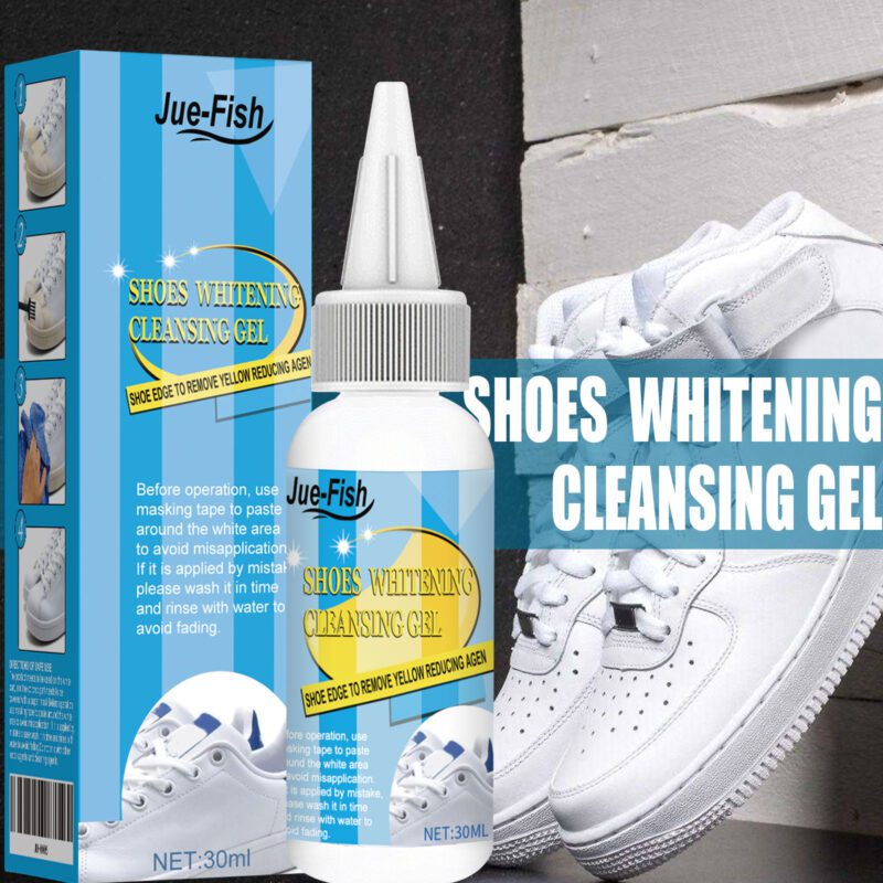 Household White Shoe Cleaner - Long-Lasting Stain Removal, Safe Whitening - Image 2