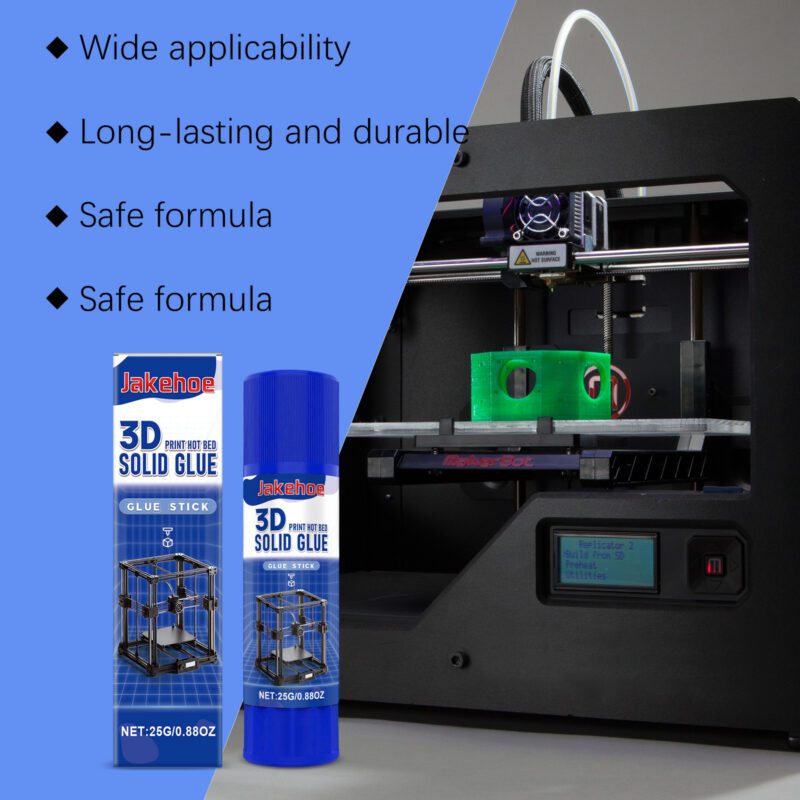 Jakehoe 3D Printer Glue Stick – Multi-Functional, Easy Clean, Hot Bed Adhesive - Image 4