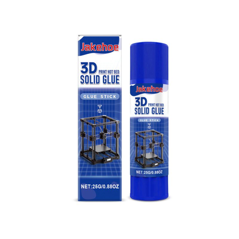 Jakehoe 3D Printer Glue Stick – Multi-Functional, Easy Clean, Hot Bed Adhesive