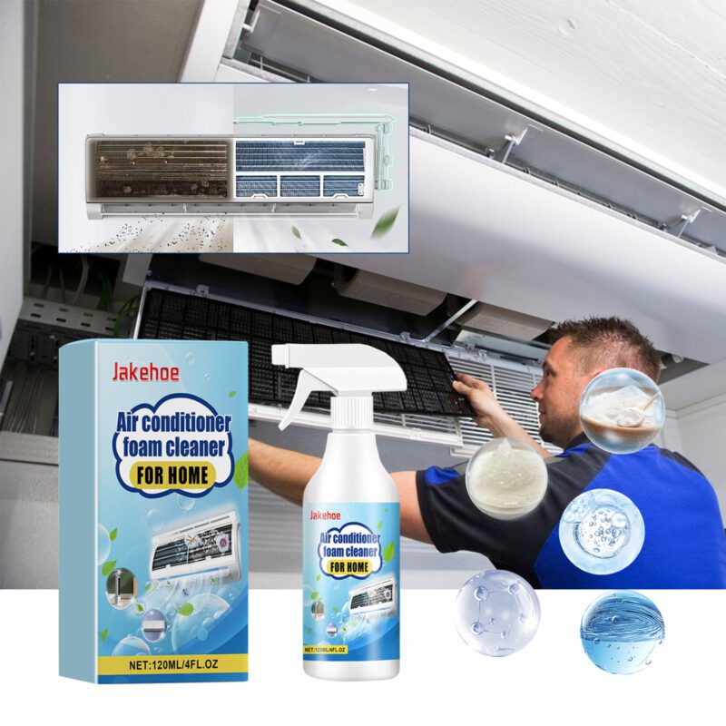 Jakehoe AC Foam Cleaner: Long-Lasting, Surface-Safe Home Air Conditioner Cleaning - Image 2