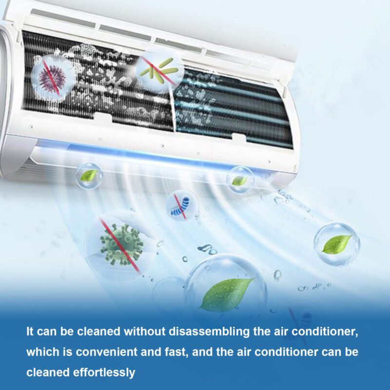 Jakehoe AC Foam Cleaner: Long-Lasting, Surface-Safe Home Air Conditioner Cleaning - Image 4
