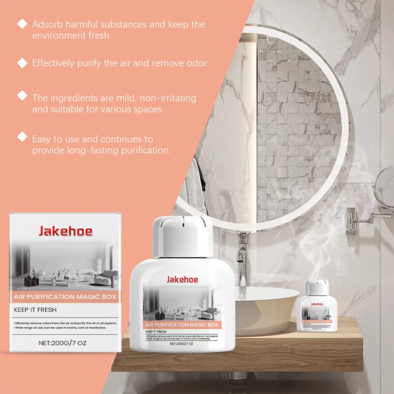 Jakehoe Air Purifier: Multi-Purpose Household Odor Eliminator, Long-Lasting Fresh Air - Image 4