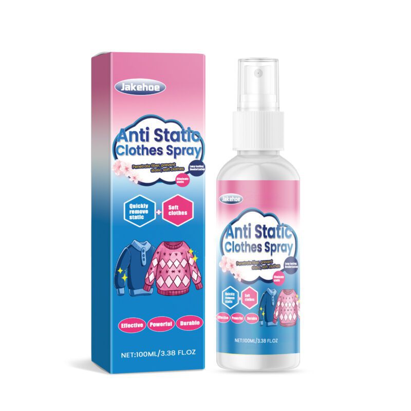 Jakehoe Anti-Static Wrinkle Spray: Fabric Care, Static-Free, Long-Lasting