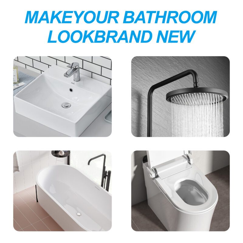 Jakehoe Bathroom Cleaning Tablets – Multifunctional, Surface-Safe, Long-Lasting Household Cleaner - Image 3