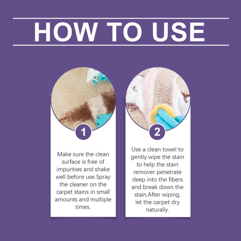 Jakehoe Carpet Cleaner: Multi-Purpose Stain Remover, Safe for Fibers - Household Cleaner - Image 6