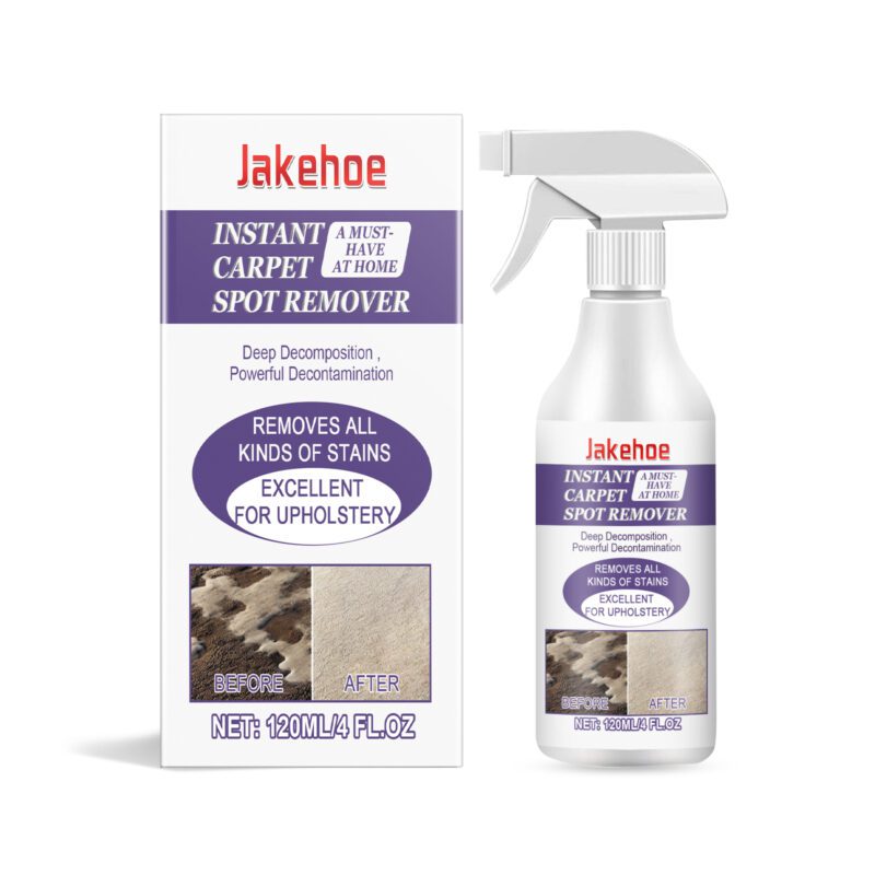 Jakehoe Carpet Cleaner: Multi-Purpose Stain Remover, Safe for Fibers - Household Cleaner