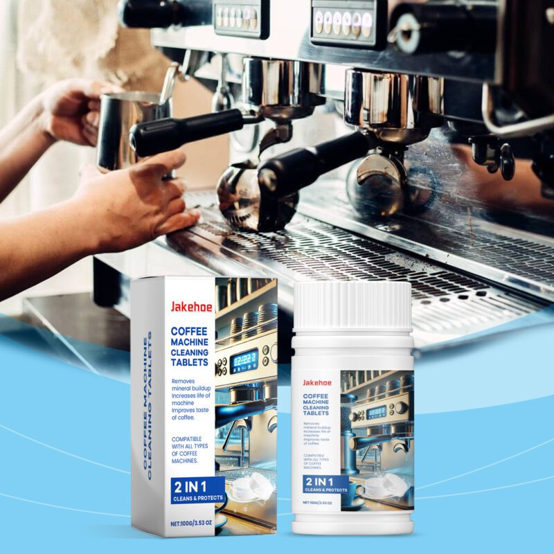 Jakehoe Coffee Machine Cleaning Sheets: Kitchen Scale & Stain Remover, Long-Lasting - Image 2