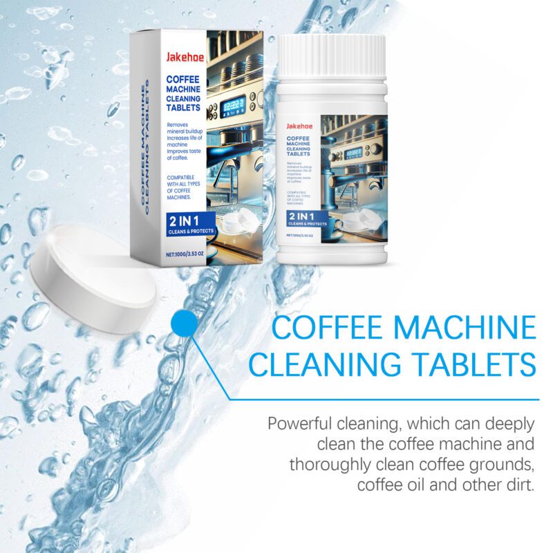 Jakehoe Coffee Machine Cleaning Sheets: Kitchen Scale & Stain Remover, Long-Lasting - Image 4