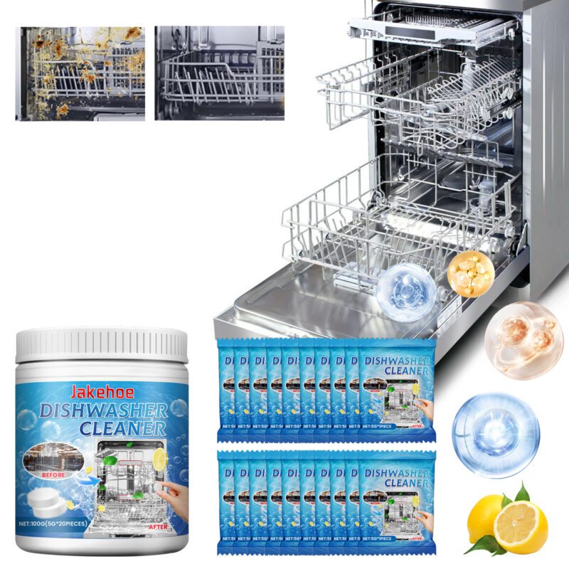 Jakehoe Dishwasher Cleaner: Deep Cleaning, Long-Lasting, Safe Surfaces - Image 2