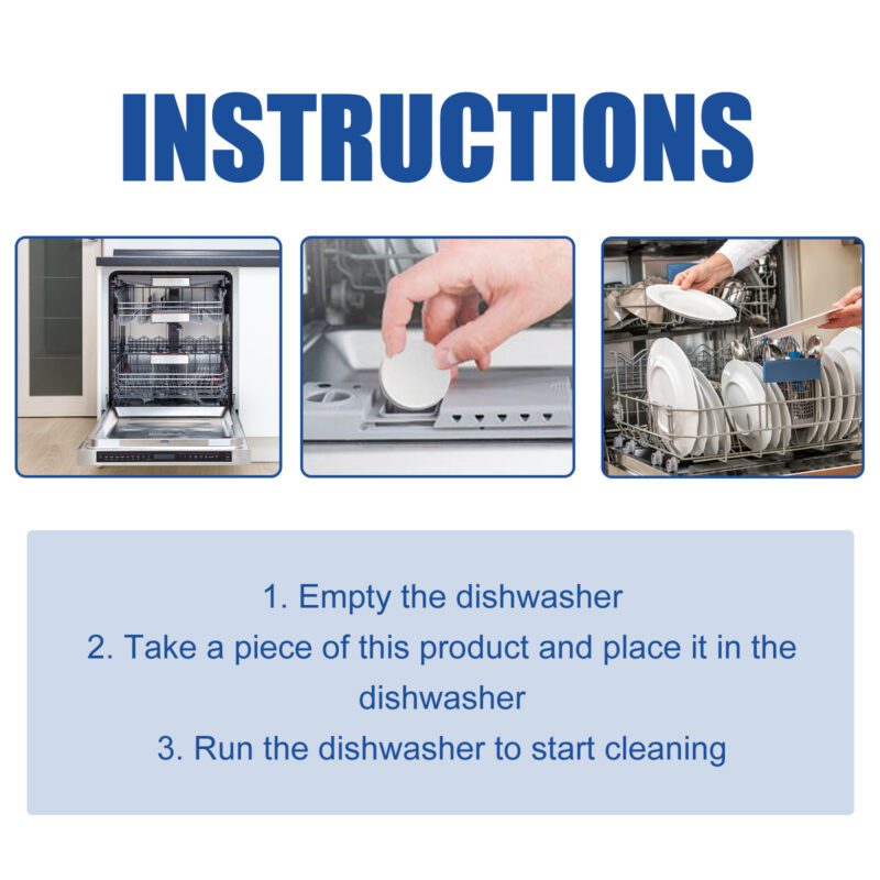Jakehoe Dishwasher Cleaner: Deep Cleaning, Long-Lasting, Safe Surfaces - Image 6