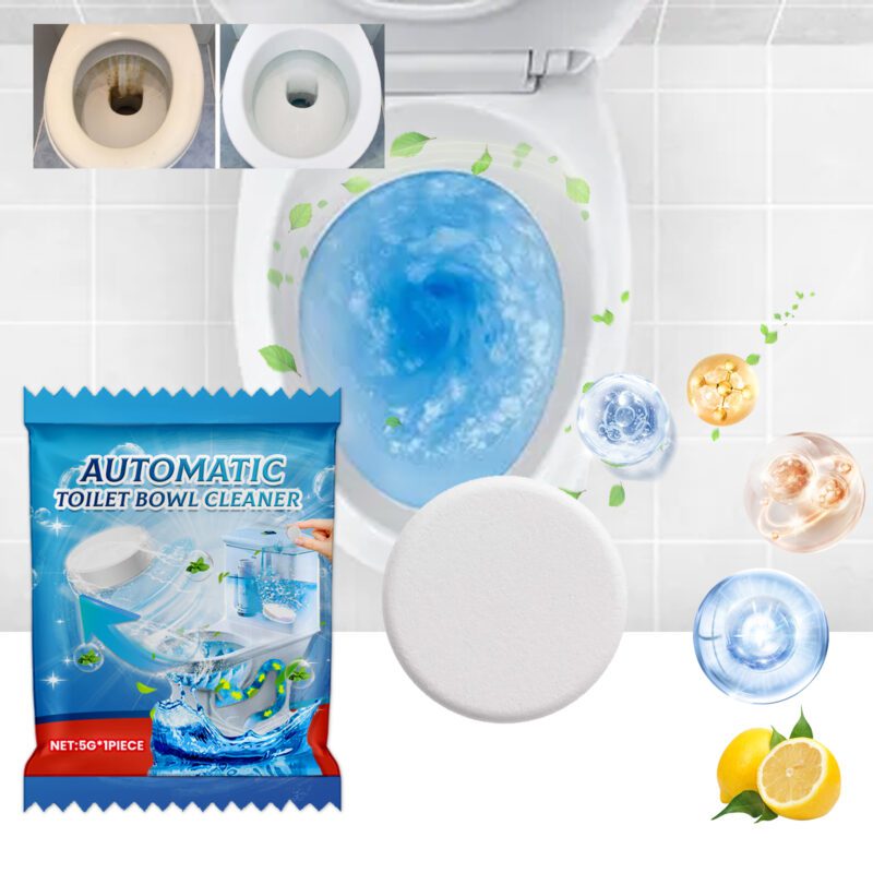 Jakehoe Effervescent Toilet Tablets: Long-Lasting, Safe Household Bowl Cleaner - Image 2