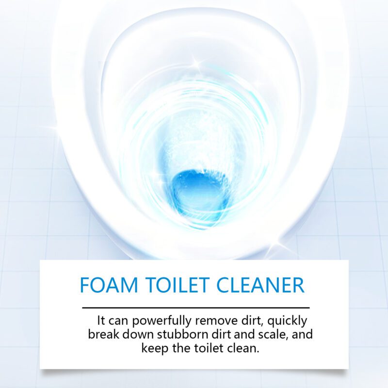 Jakehoe Foam Toilet Cleaner: Long-Lasting, Surface-Safe Household Deodorizing Cleaner - Image 3