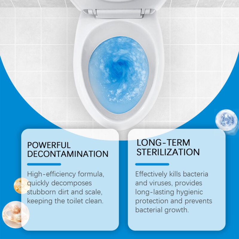 Jakehoe Foam Toilet Cleaner: Long-Lasting, Surface-Safe Household Deodorizing Cleaner - Image 4