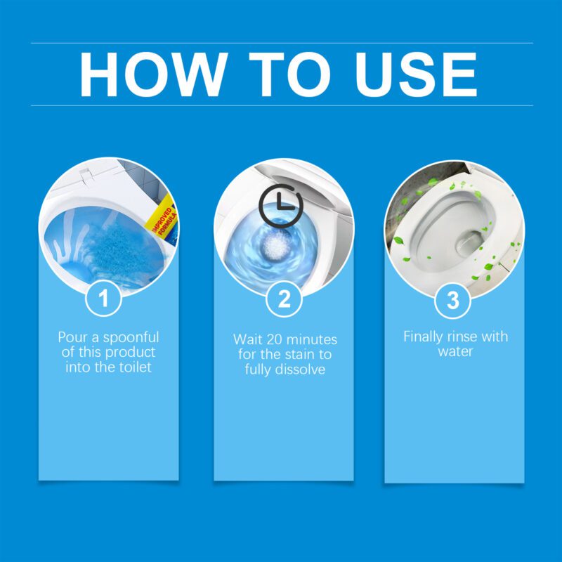 Jakehoe Foam Toilet Cleaner: Long-Lasting, Surface-Safe Household Deodorizing Cleaner - Image 6
