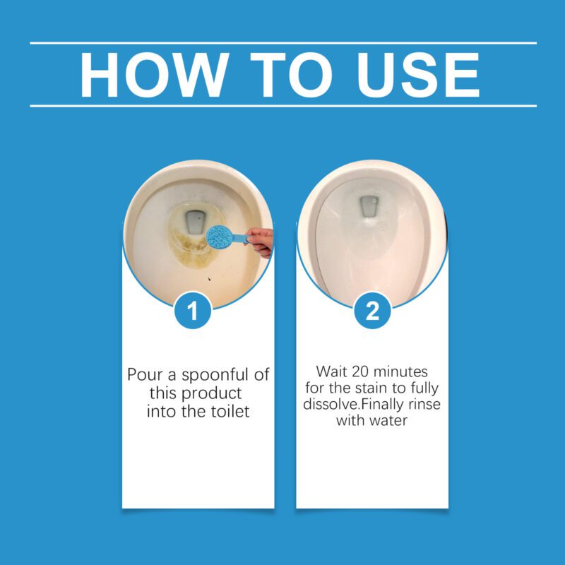 Jakehoe Foam Toilet Cleaning Powder: Long-Lasting, Safe Household Cleaner - Image 6