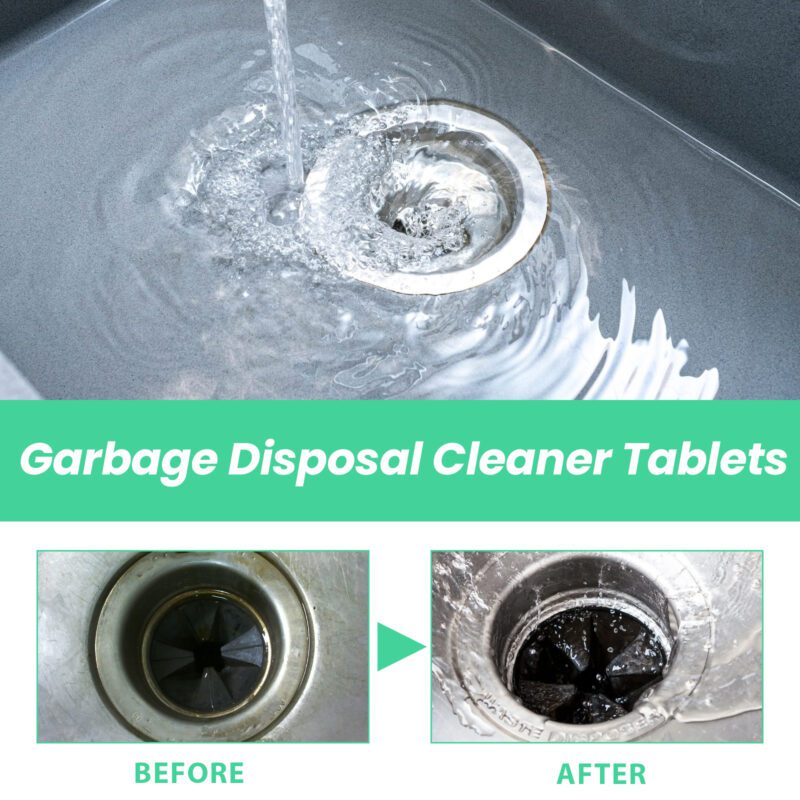Jakehoe Garbage Disposal Cleaner: Kitchen Odor-Eliminating, Long-Lasting Cleaning Block - Image 3