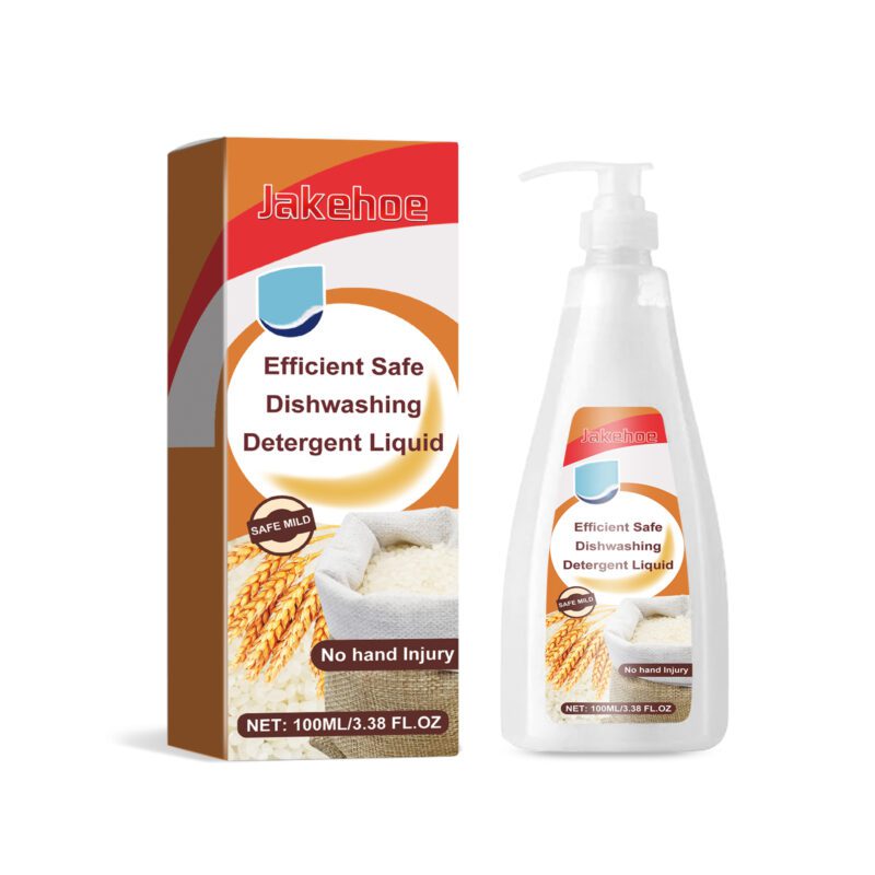 Jakehoe Gentle Dishwashing Liquid: Kitchen Grease Removal, Long-Lasting Cleaner