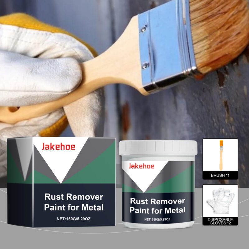 Jakehoe Household Metal Rust Remover Paint - Long-Lasting, Surface-Safe Protection - Image 2