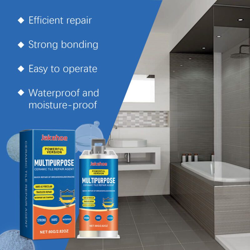 Jakehoe Household Tile Repair Sealant - Waterproof, Long-Lasting Gap Filler - Image 3