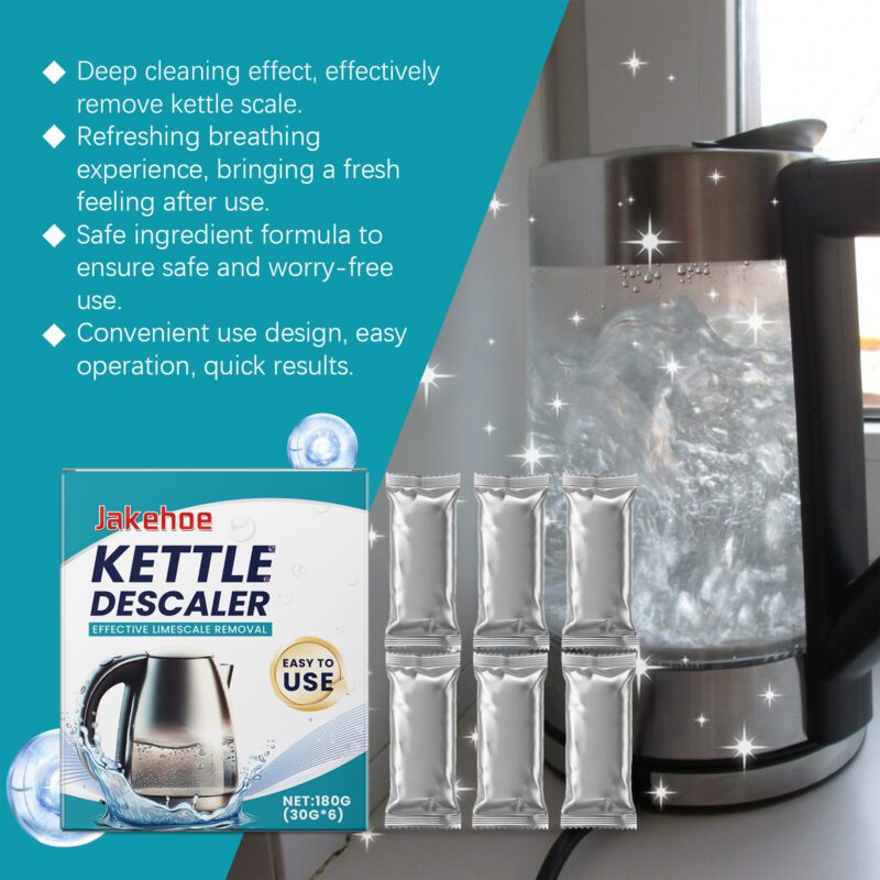 Jakehoe Kettle Descaling Powder: Safe, Effective Household Kettle Cleaner - Image 3