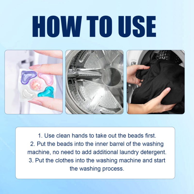 Jakehoe Laundry Beads: Multi-Purpose, Long-Lasting Fabric Cleaner with Gentle Stain Removal - Image 6