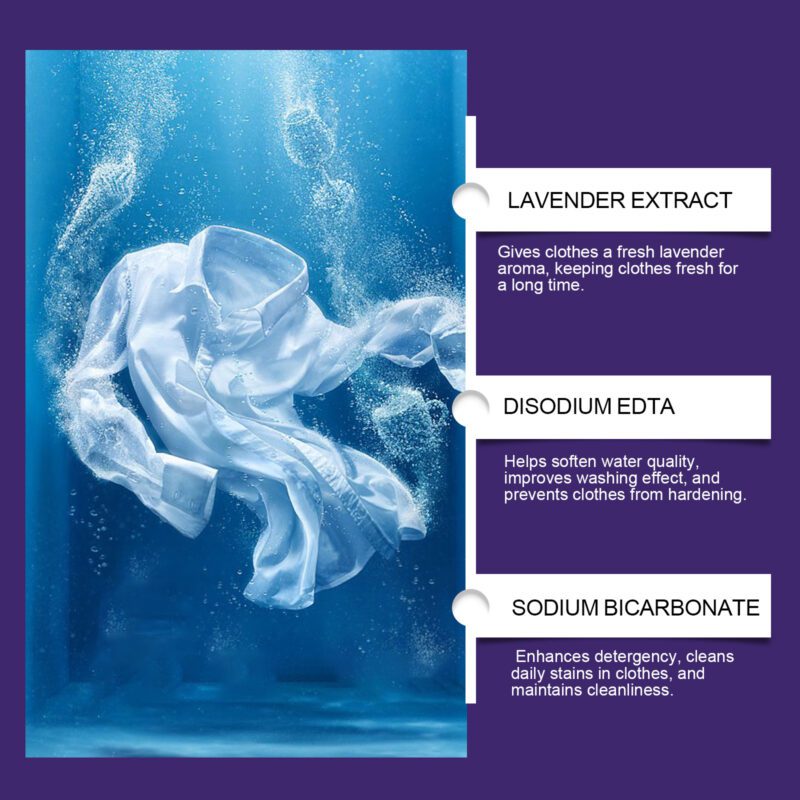 Jakehoe Laundry Detergent: Gentle Multi-Purpose Cleaner, Long-Lasting Fragrance & Stain Removal - Image 3