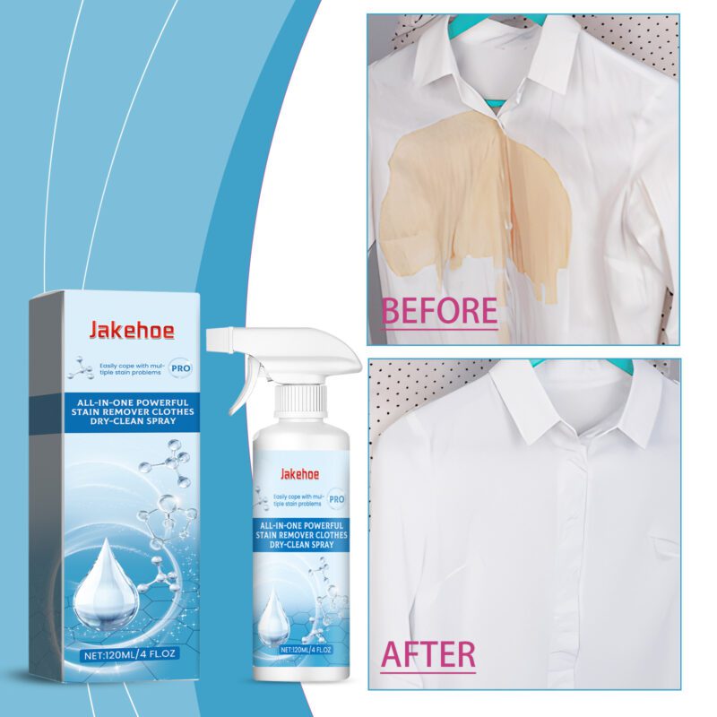 Jakehoe Laundry Stain Remover - Multi-Purpose Household Cleaner, Safe for Fabrics - Image 2