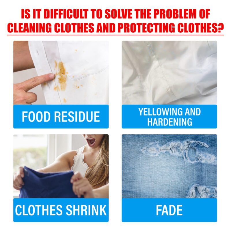 Jakehoe Laundry Tablets: Multi-Purpose, Gentle Stain Remover for Household Clothes - Image 3