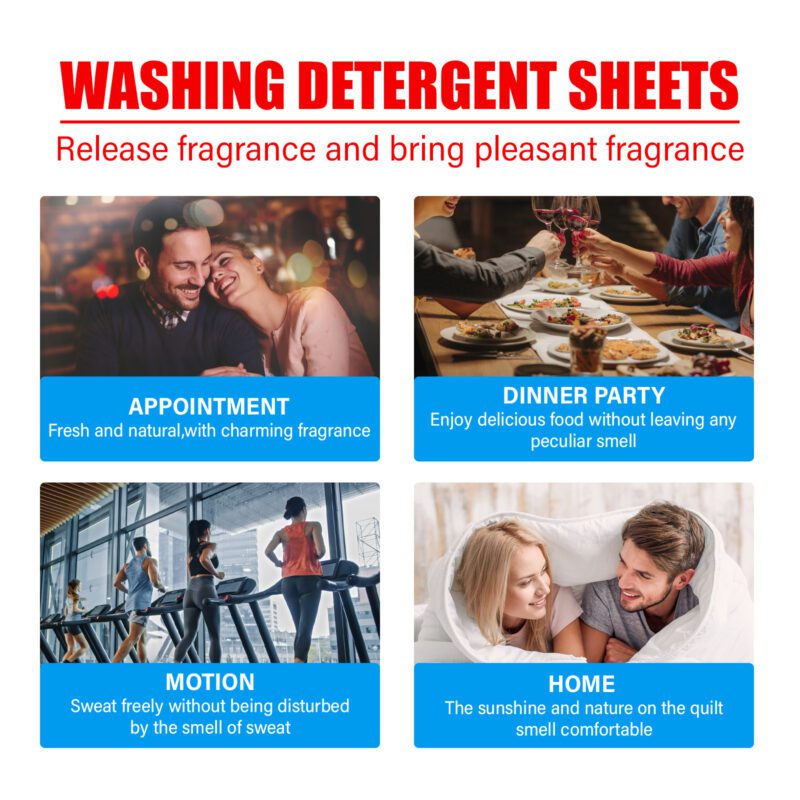 Jakehoe Laundry Tablets: Multi-Purpose, Gentle Stain Remover for Household Clothes - Image 4