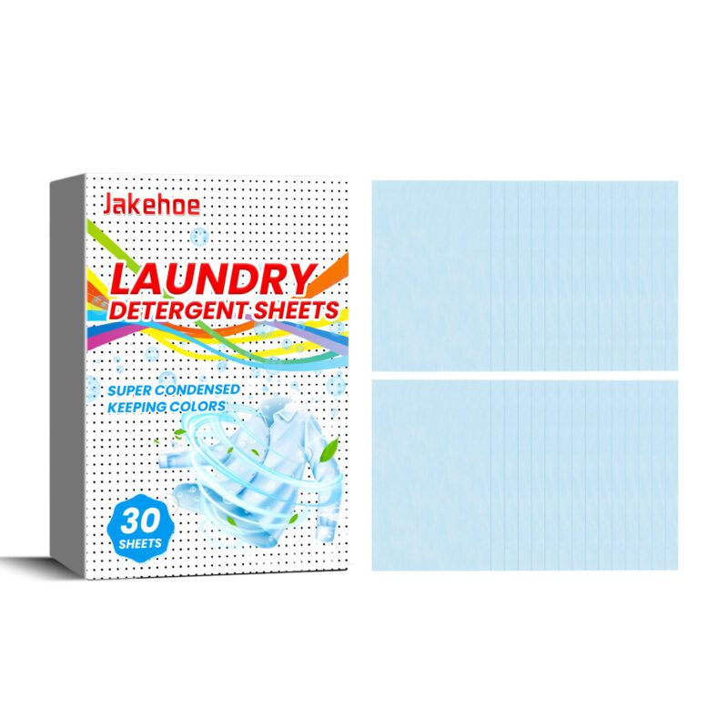 Jakehoe Laundry Tablets: Multi-Purpose, Gentle Stain Remover for Household Clothes
