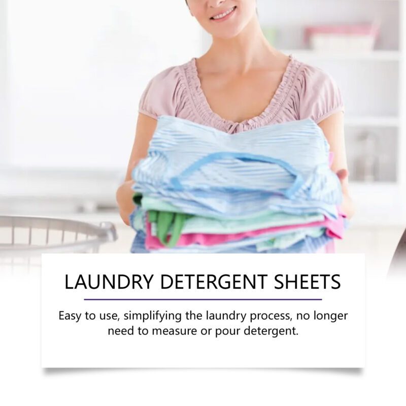 Jakehoe Laundry Tablets: Stain Removal, Long-Lasting Fragrance, Fabric-Safe Household Cleaner - Image 4