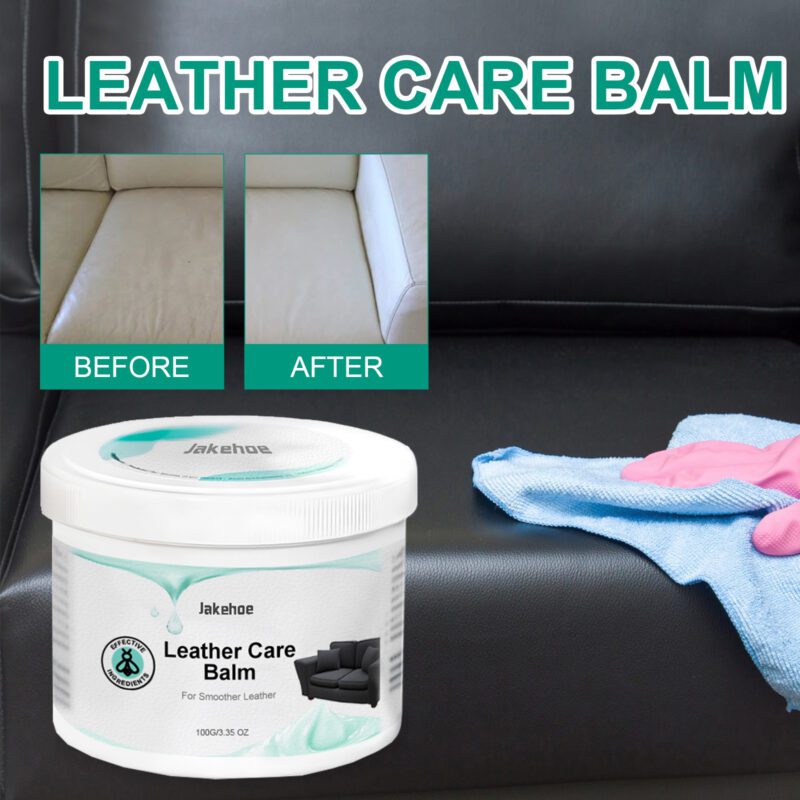 Jakehoe Leather Care Balm: Multi-Purpose Furniture Cleaner, Long-Lasting Protection - Image 2