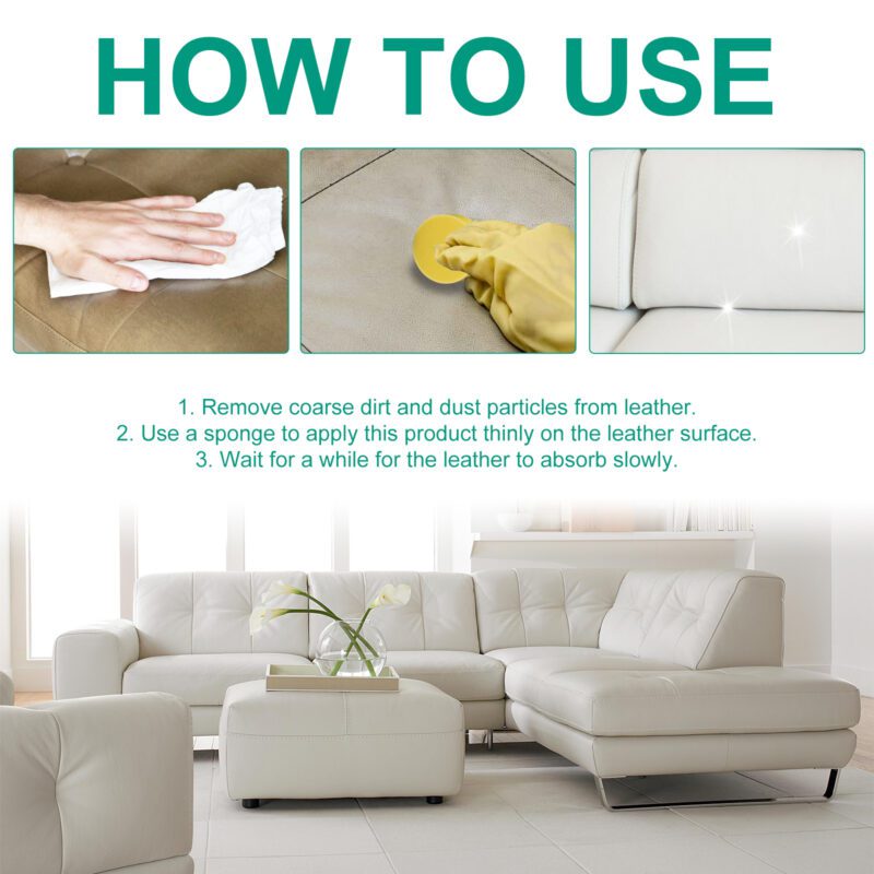 Jakehoe Leather Care Balm: Multi-Purpose Furniture Cleaner, Long-Lasting Protection - Image 6