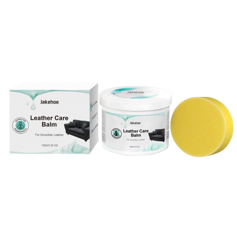 Jakehoe Leather Care Balm: Multi-Purpose Furniture Cleaner, Long-Lasting Protection