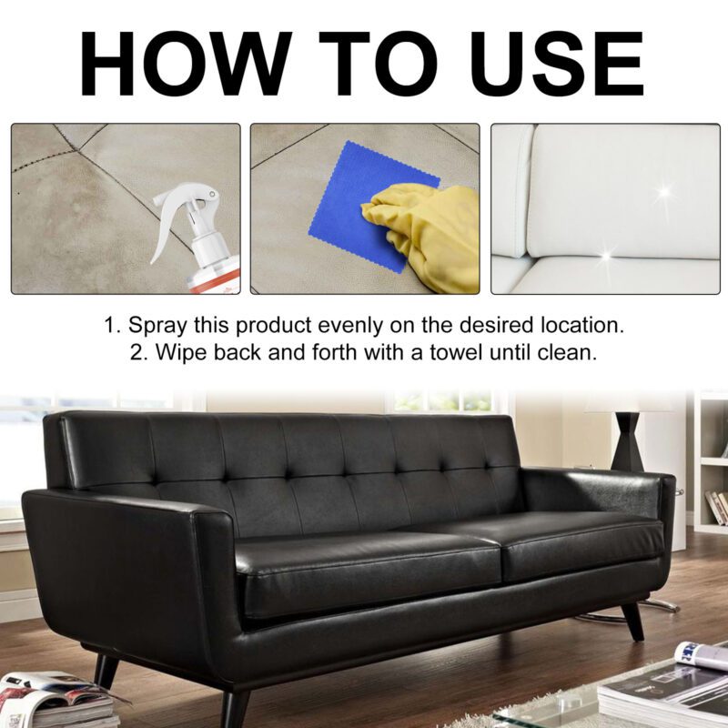 Jakehoe Leather Conditioner: Multi-Purpose Furniture Protector, Long-Lasting Surface-Safe Household Cleaner - Image 6
