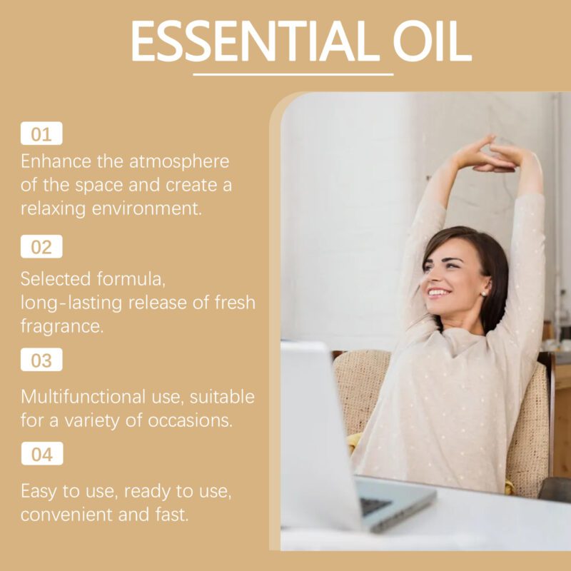 Jakehoe Long-Lasting Aromatherapy Essential Oil | Household Fragrance for Warm Home Atmosphere - Image 3