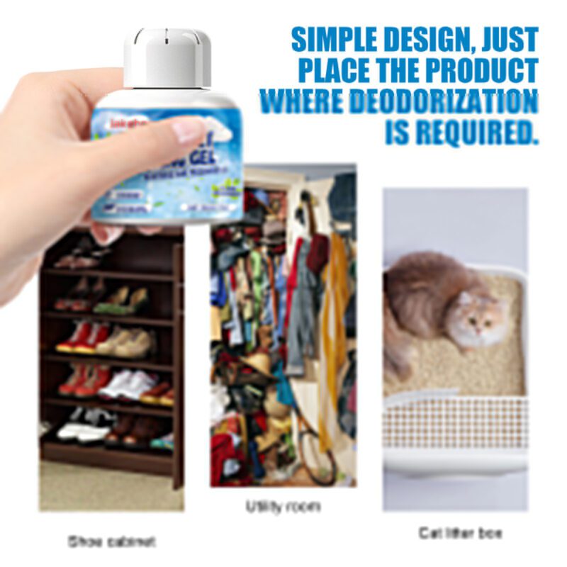 Jakehoe Long-Lasting Shoe Cabinet Deodorizer Gel | Household Odor Eliminator - Image 4
