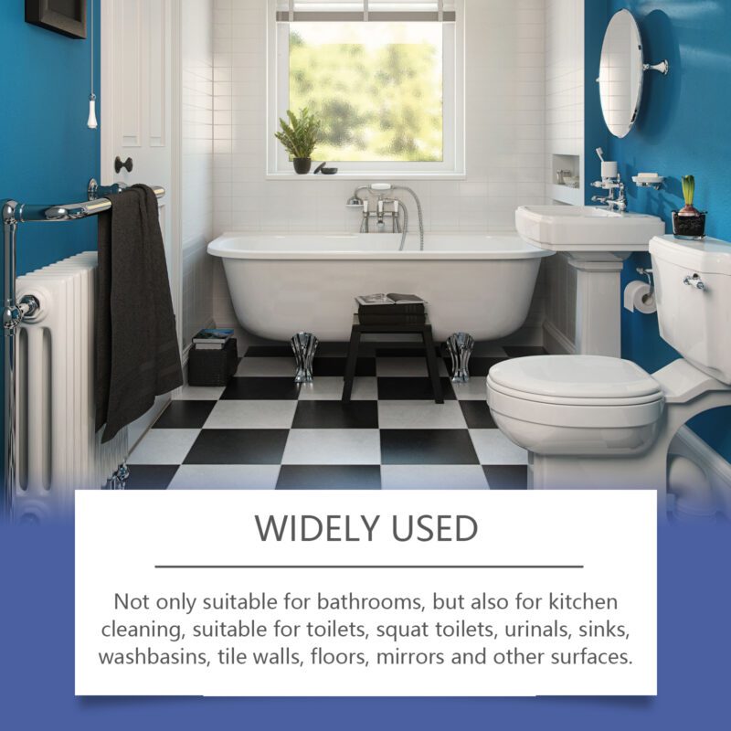 Jakehoe Multi-Functional Bathroom Descaler – Ceramic Tile & Glass Cleaner, Safe & Effective - Image 3